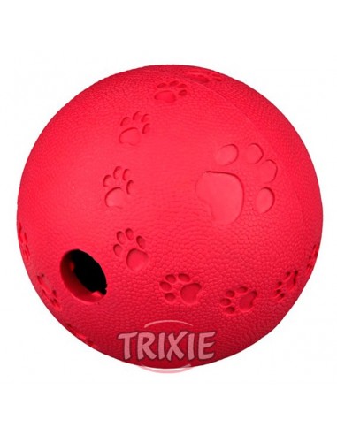 Juguete para perro, pelota redonda con laberinto interno y orificio para premios