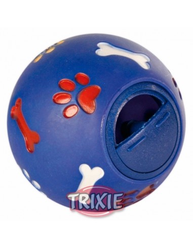 Juguete para perro, pelota redonda con orificio para premios