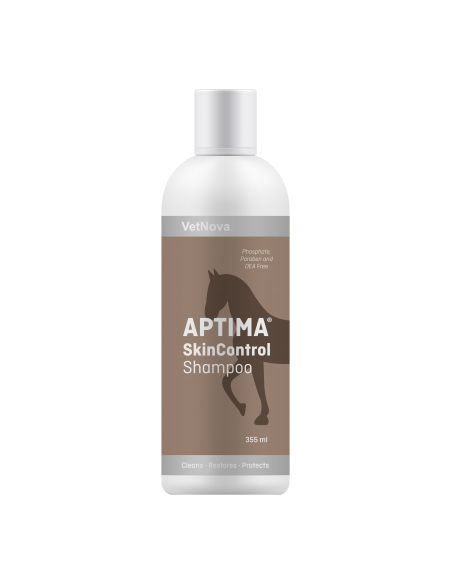 APTIMA Skin Control Shampoo y Spray para caballos