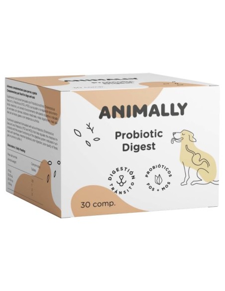 Prebiotic Digest 30 comprimidos Animally