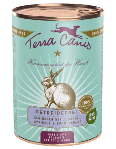 Terra Canis Grain Free Conejo con Calabacín, albaricoque y ajedrea