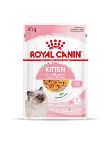 Royal Canin Kitten Jelly, gelatina para gatitos