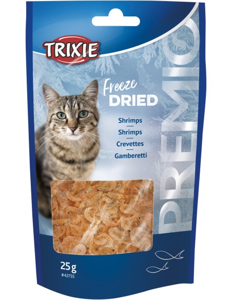 Snack para gato Premio Freeze Dried Gambas 25 gr, Trixie