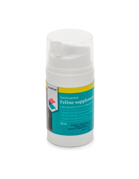 NutriCareVet Suplemento inmune con Lysina para gatos formato gel 50 ml, Covetrus