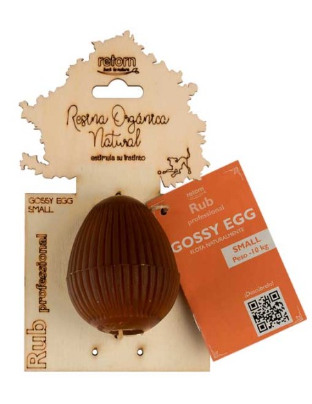 Gossy Egg de Resina Orgánica Natural para perro