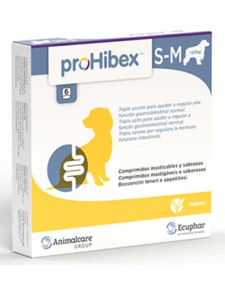 PROHIBEX para favorecer la función gastrointestinal en perros