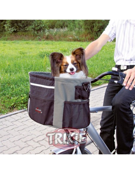 Bolsa para bicicleta para transporte de perros