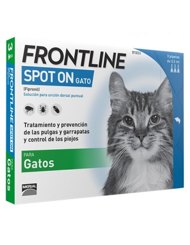 Antiparasitarios para gatos - Pipeta Frontline Spot-On