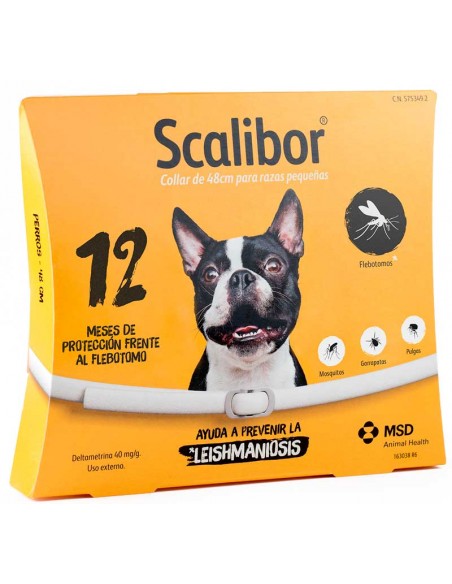 Collares antiparasitarios para perros Scalibor